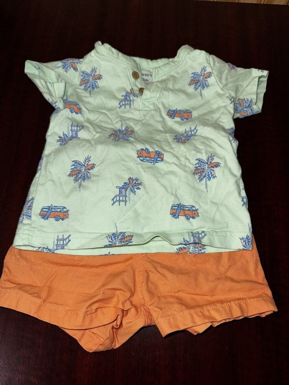 ⭐️Carters 9month Baby Boy 2pc Summer Set